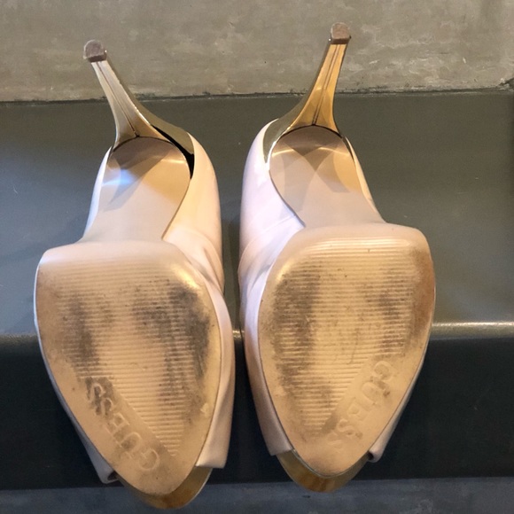 GUESS Peep-Toe Platform Pumps - Picture 5 of 5